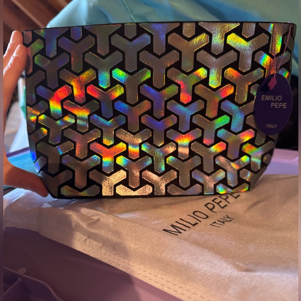Emilio Pepe Holographic crossbody
